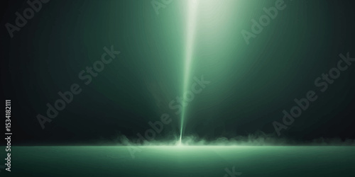 Mystic Dark Blue Light Burst Abstract Background with Cloudy Texture.