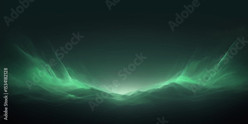 Mystic Dark Blue Light Burst Abstract Background with Cloudy Texture.