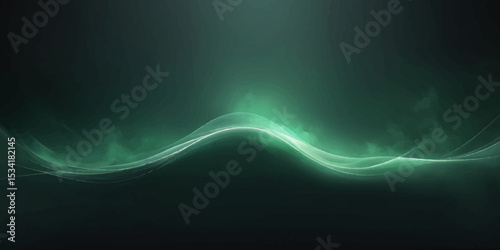 Mystic Dark Blue Light Burst Abstract Background with Cloudy Texture.