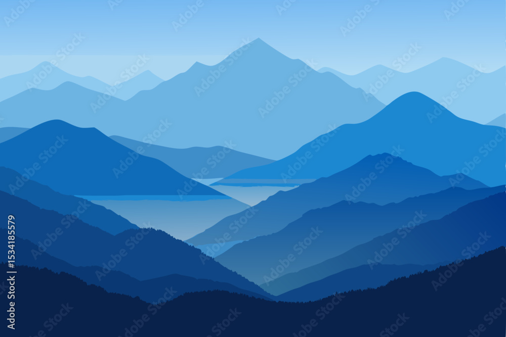 Fototapeta premium mountain landscape in the mountains