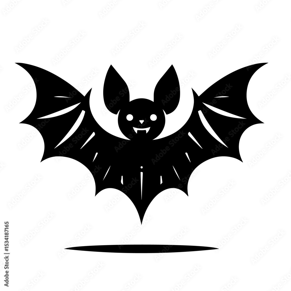 Obraz premium Bat Silhouette