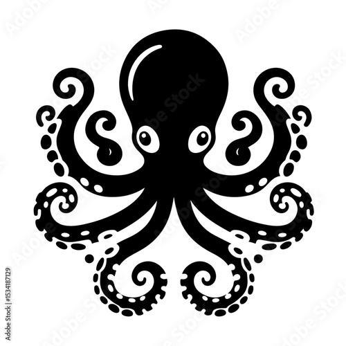Octopus Silhouette