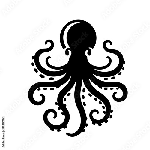 Octopus Silhouette