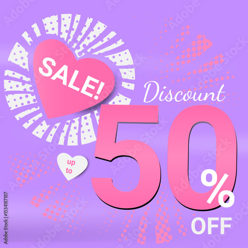 abstract background graphic vector violet sale discount business