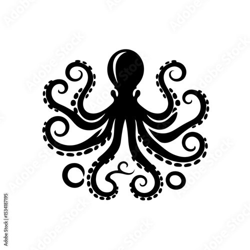 Octopus Silhouette