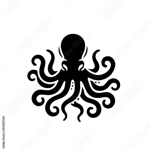 Octopus Silhouette