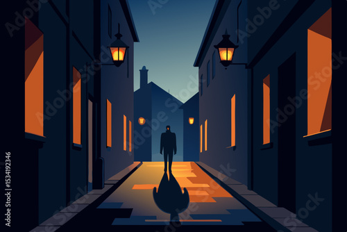 night city street