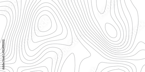 Panorama view gradient multicolor wave curve lines banner background design. Vector illustration. wave Line topography map contour background .Abstract Topographic map background with wave line.