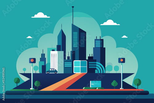 city in the night