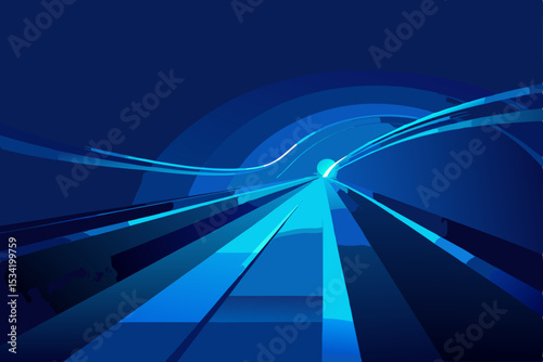 abstract blue background