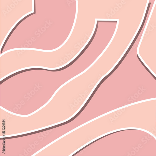 Abstract background texture hand drawn vector color pink