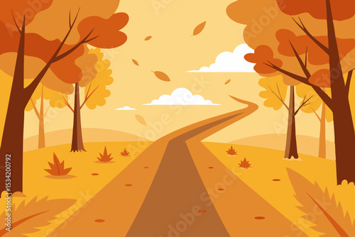 autumn in the park