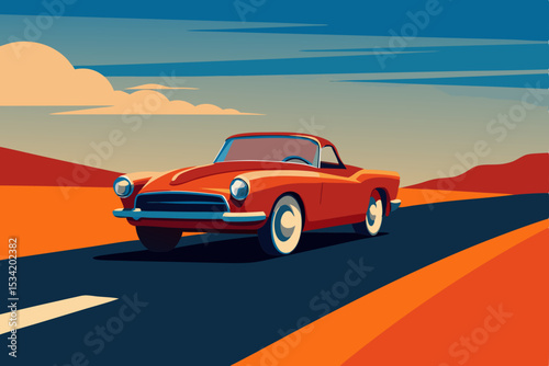 car on the road