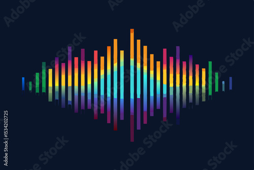 abstract equalizer background