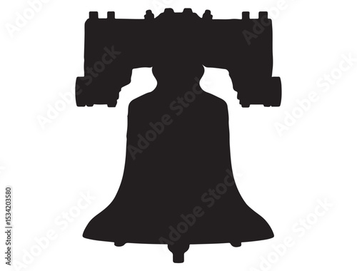 LIBERTY BELL SILHOUETTE