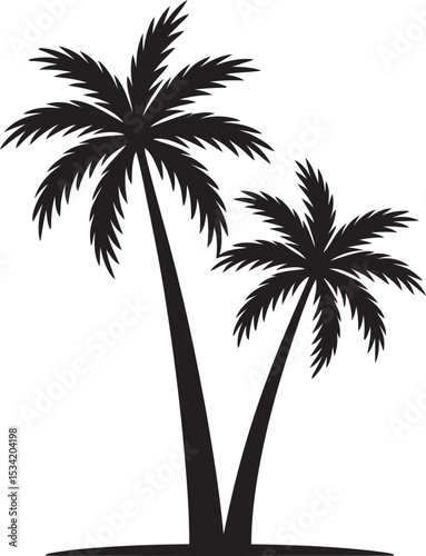 palm tree silhouette
