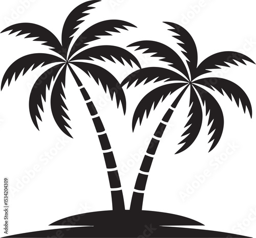palm tree silhouette