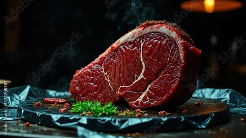 Premium Red Beef with White Marbling