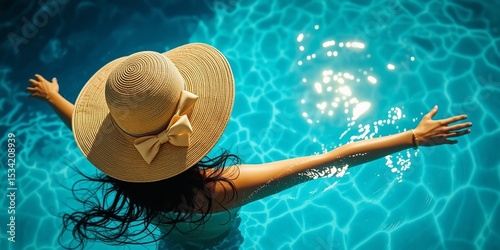 Summer Daydream in a Sparkling Pool