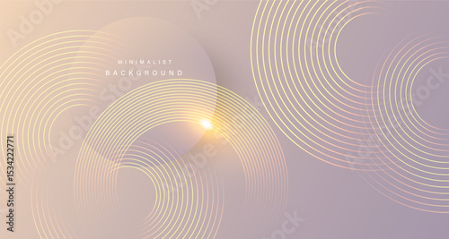 Minimal abstract background with circular wave patterns