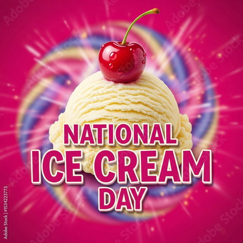Happy National Ice Cream Da...
