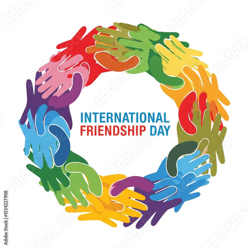 Colorful Hands Circle: Frie...