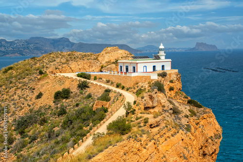 Albir, Spain. Lighthouse del Albir