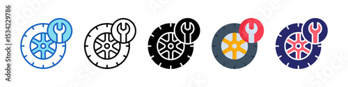 Tyre Repair Icon