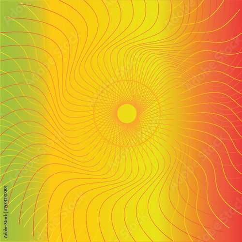 Background abstrak, walpaper abstark, black and white.Wave with lines created using blend tool.Abstract wave element on gray background, vector, illustration