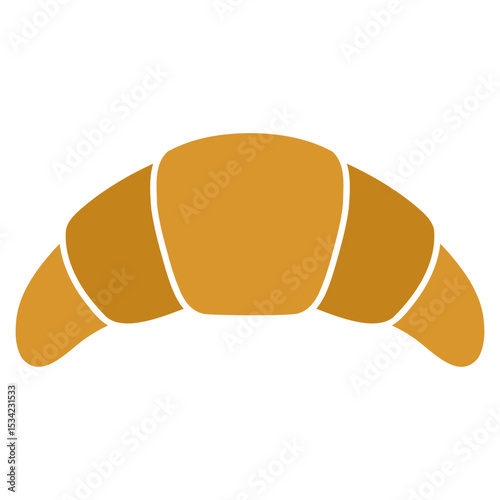 croissant vector illustration