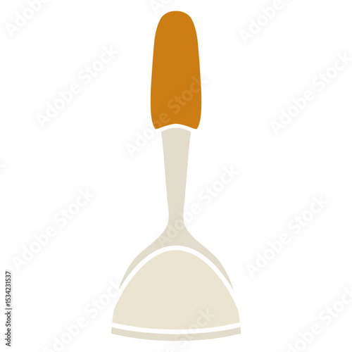 kitchen spatula vector illustration