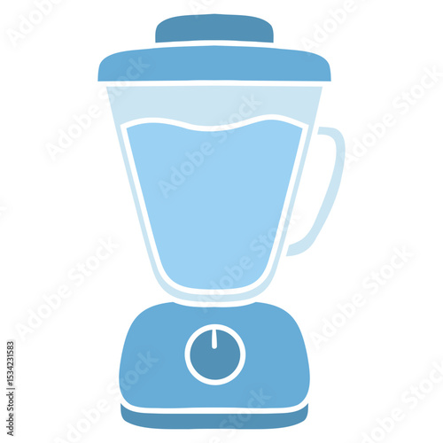 blender machine kitchenware vector illustration
