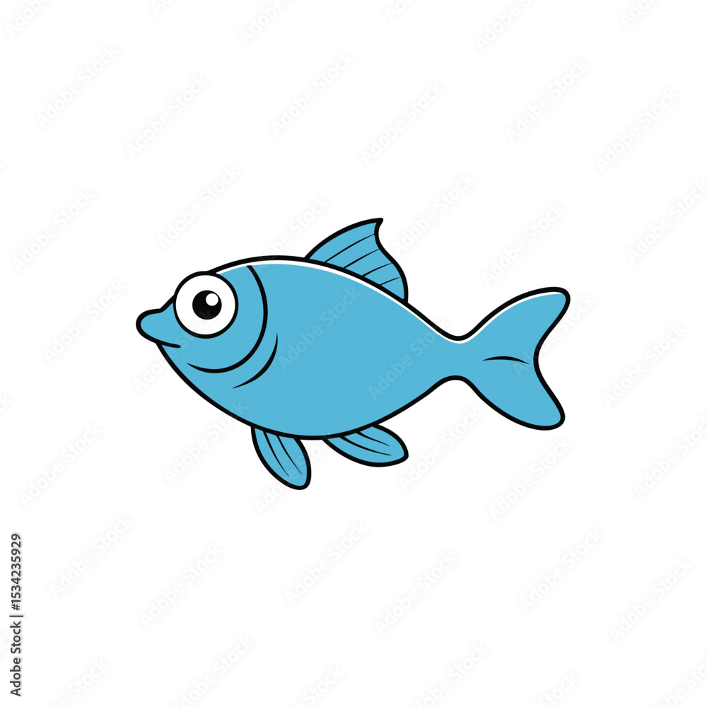 vector illustration of a fish vector illustration of a fish