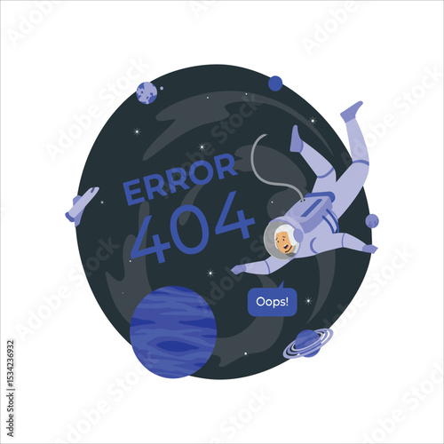 a 404 error page vactor 