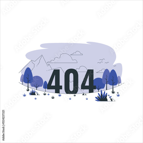 a 404 error page vactor 