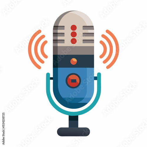 radio antenna icon on square internet button