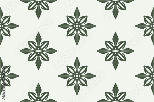 Ethnic abstract ikat art. Seamless pattern in tribal, folk embroidery, and Mexican style. Aztec geometric art ornament print.Design for carpet, wallpaper, clothing, wrapping, fabric, cover, textile