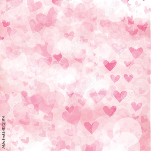 bokeh love heart background