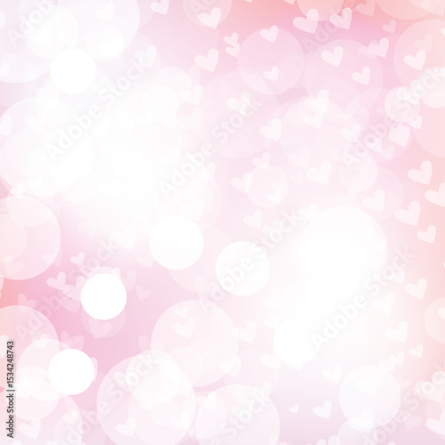 bokeh love heart background