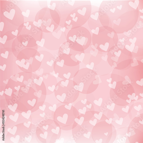 Wallpaper Mural bokeh love heart  background vector Torontodigital.ca