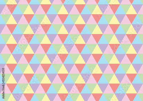 Pattern geometric colorful 2