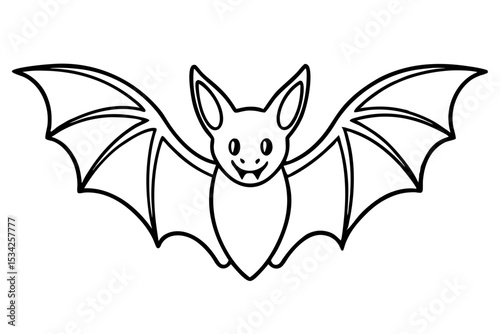 Bat Silhouette Art