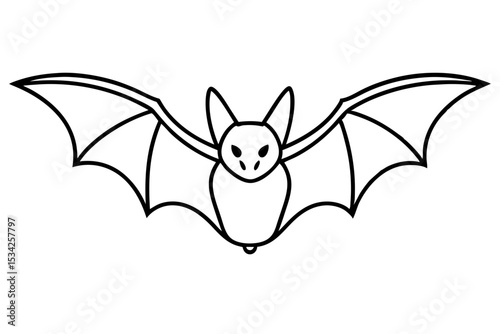 Bat Silhouette Art