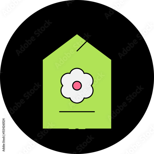 Tags single icon vector illustration