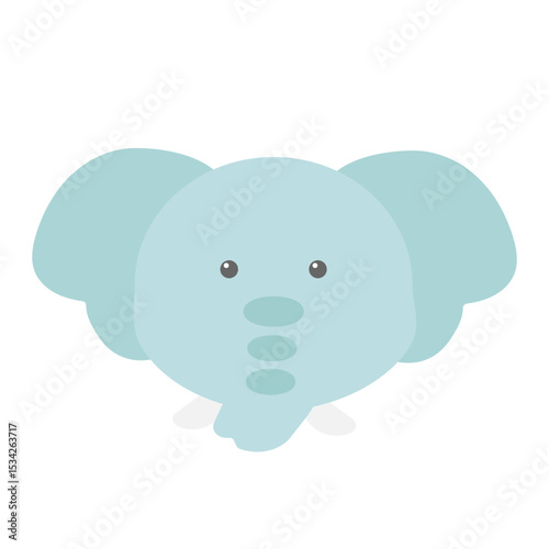 ゾウ　イラスト