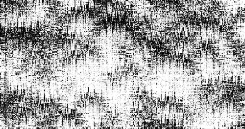 Grunge noise texture in black and white – chaotic abstract static pattern for background or overlay