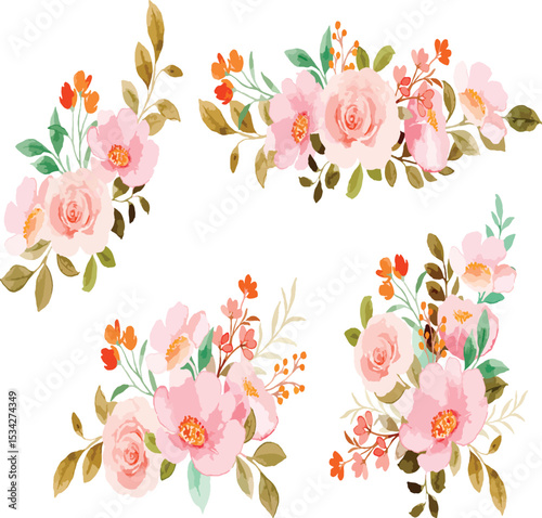 Delicate pink flowers in full bloom, showcasing soft petals and natural elegance in radiant beauty.