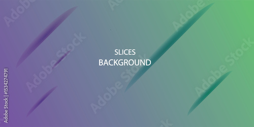 Geometric Abstract Background with Gradient