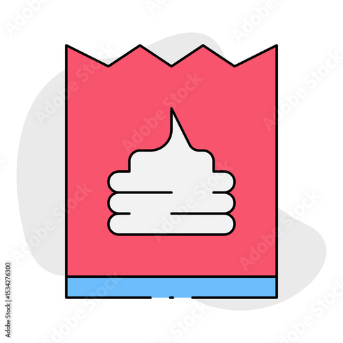 Poop single icon vector illustration