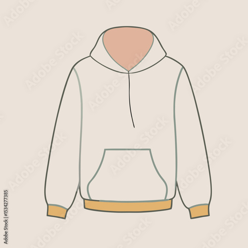 hoodie vector illustration clipart